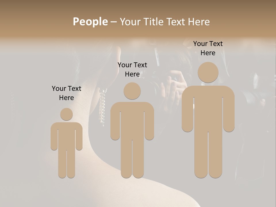 Idol Success Correspondent PowerPoint Template