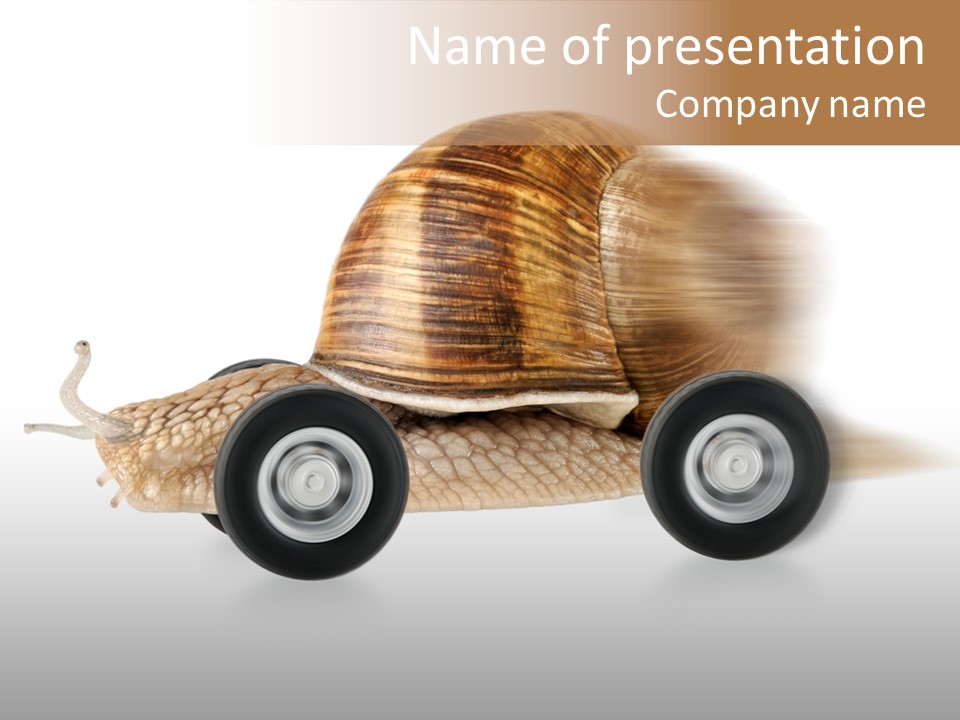 Smart Hurtle Competition PowerPoint Template