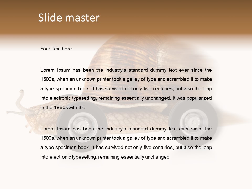 Smart Hurtle Competition PowerPoint Template