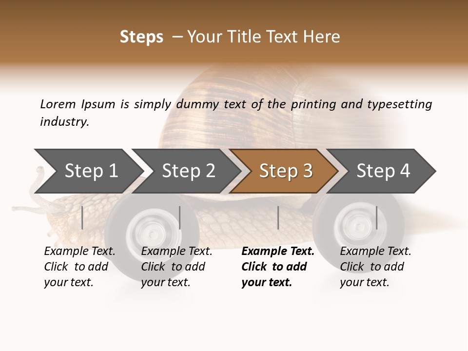 Smart Hurtle Competition PowerPoint Template