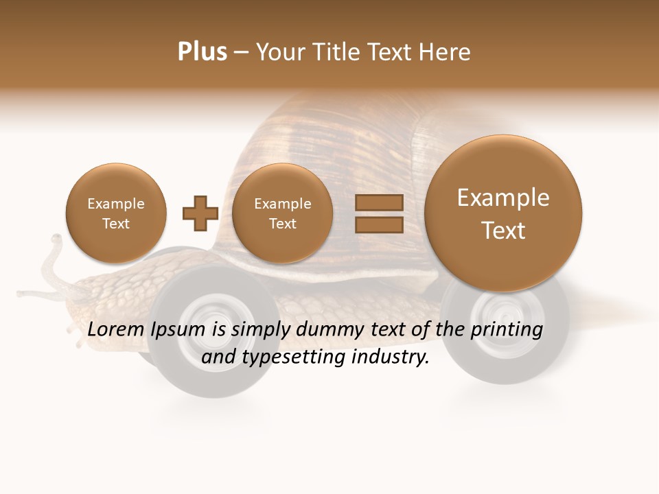 Smart Hurtle Competition PowerPoint Template
