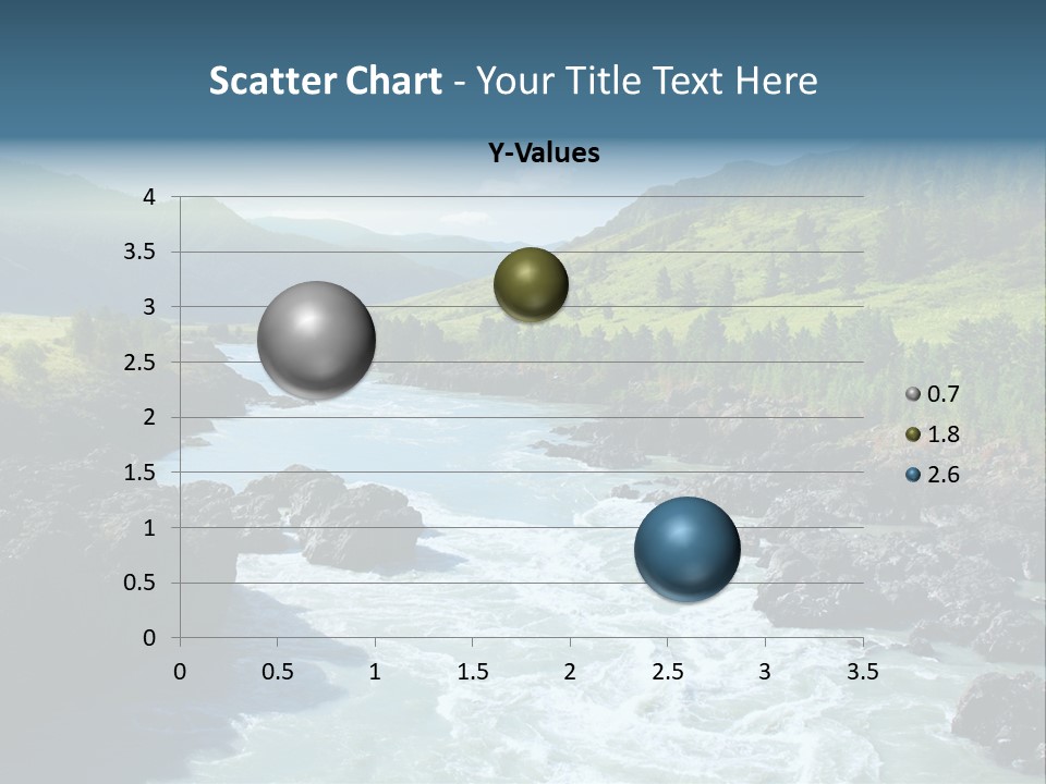 Summer Environment Mountains PowerPoint Template