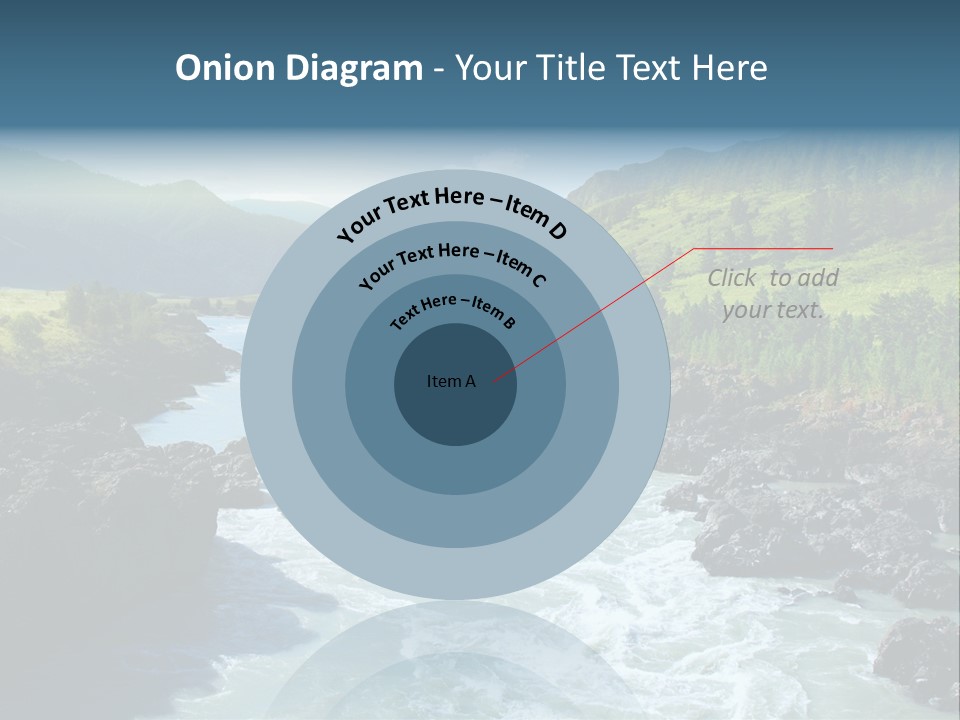 Summer Environment Mountains PowerPoint Template