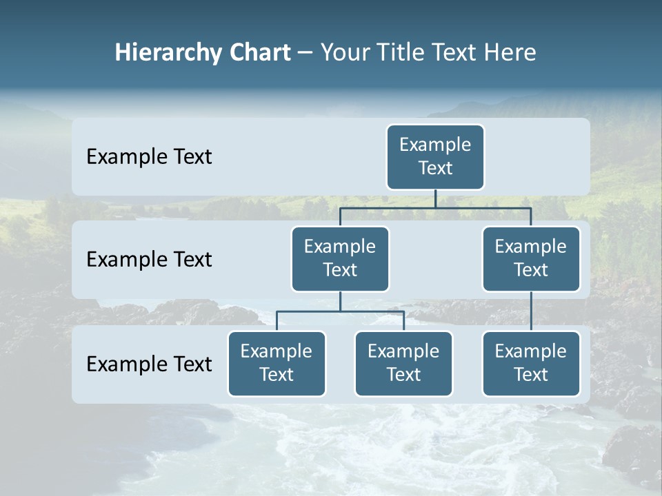 Summer Environment Mountains PowerPoint Template