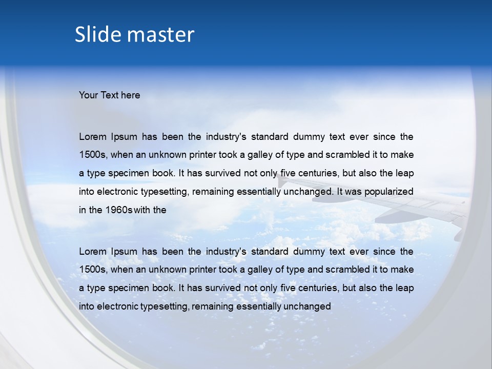 Atmosphere Weather Engine PowerPoint Template