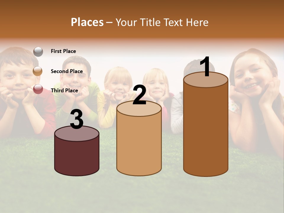 Outside Green Sister PowerPoint Template