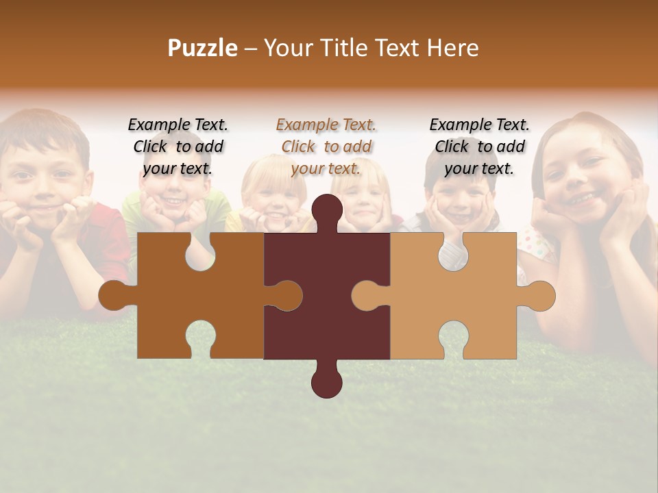 Outside Green Sister PowerPoint Template