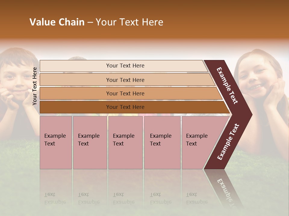 Outside Green Sister PowerPoint Template