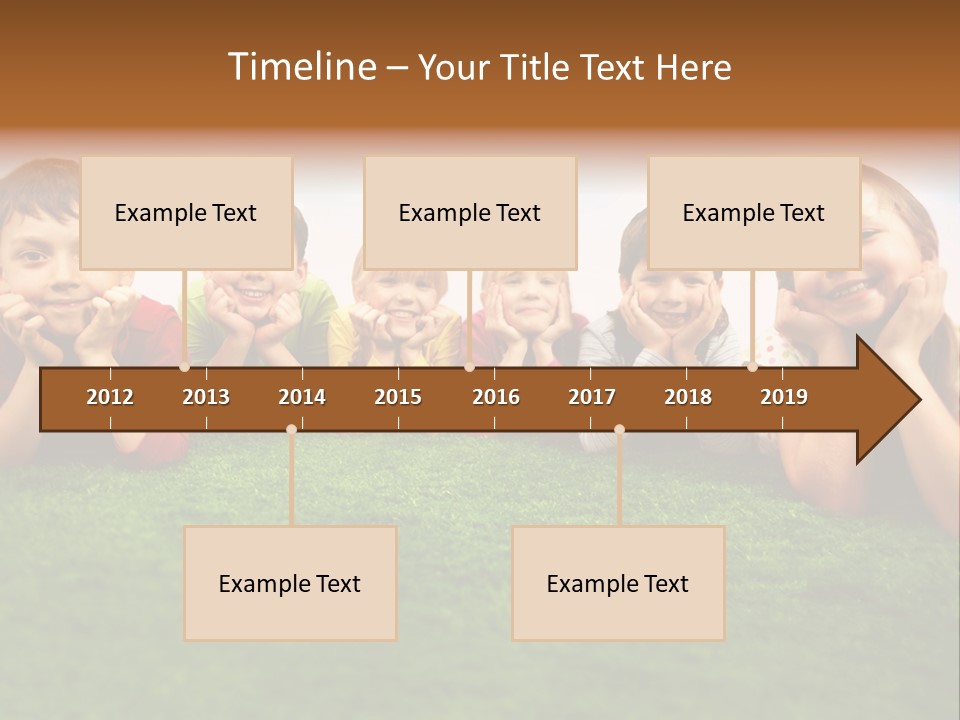 Outside Green Sister PowerPoint Template