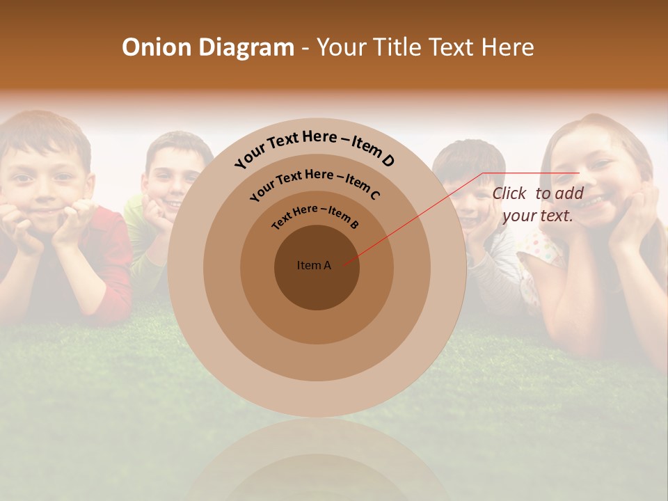 Outside Green Sister PowerPoint Template