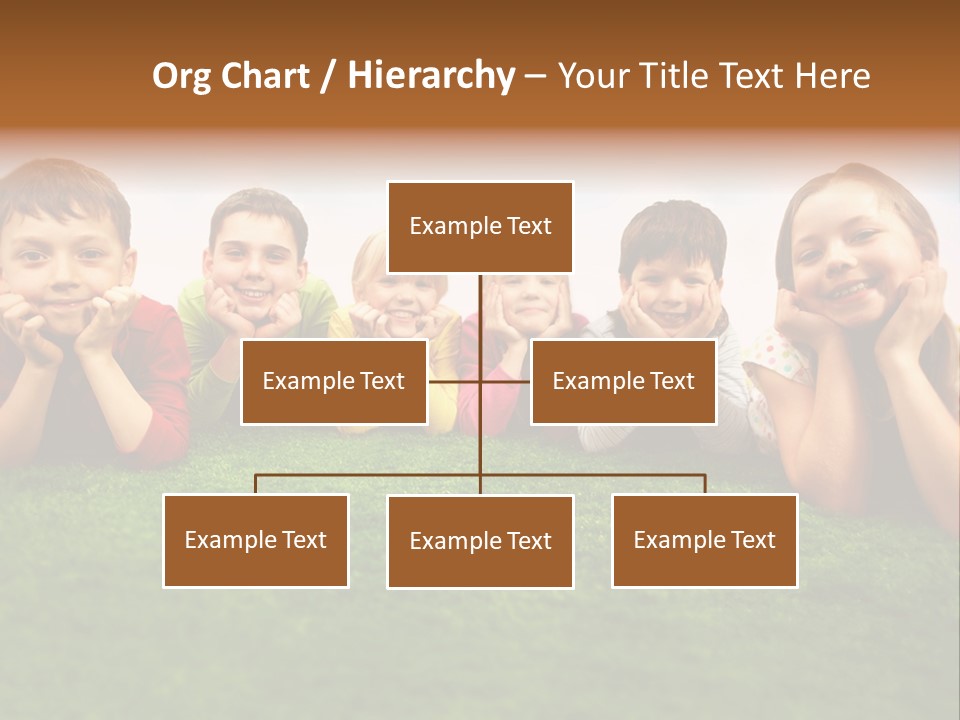 Outside Green Sister PowerPoint Template