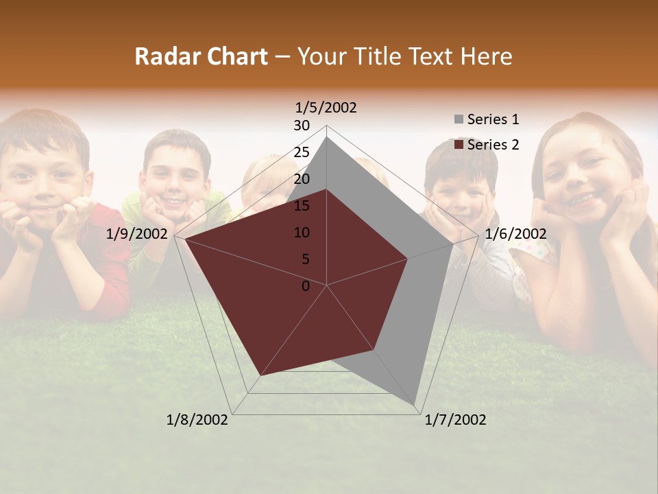 Outside Green Sister PowerPoint Template