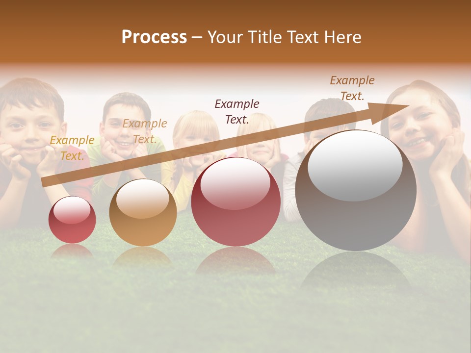 Outside Green Sister PowerPoint Template