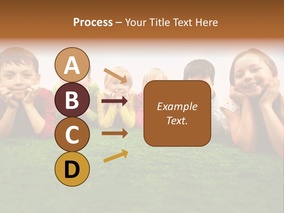 Outside Green Sister PowerPoint Template