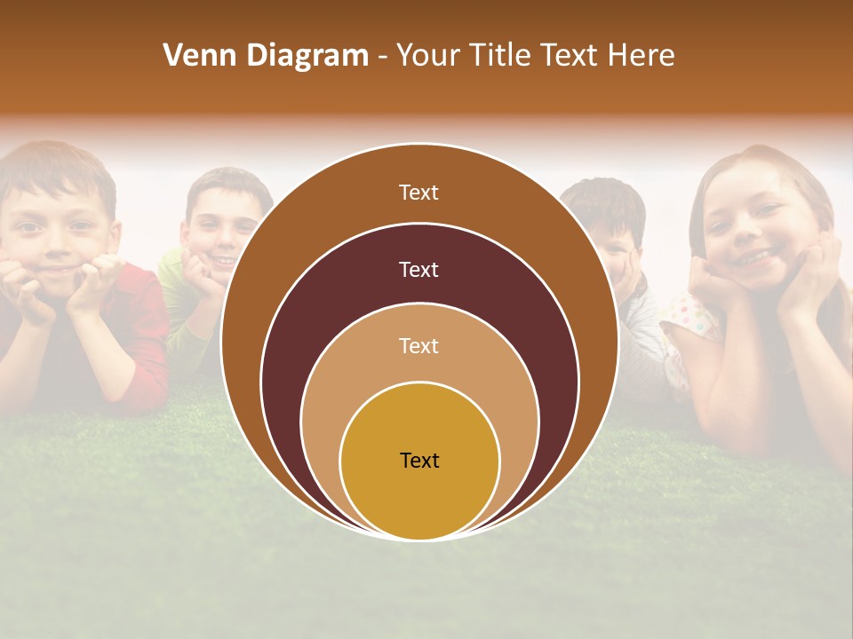 Outside Green Sister PowerPoint Template