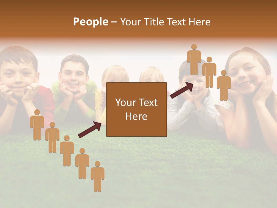 Outside Green Sister PowerPoint Template