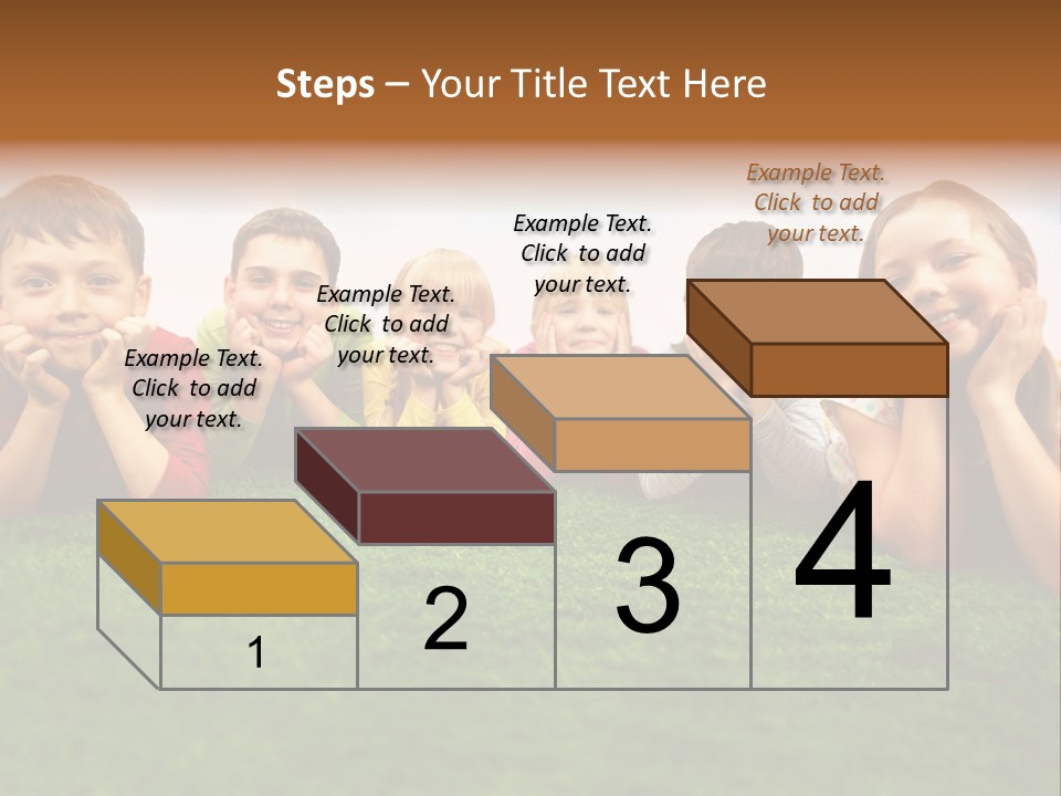 Outside Green Sister PowerPoint Template