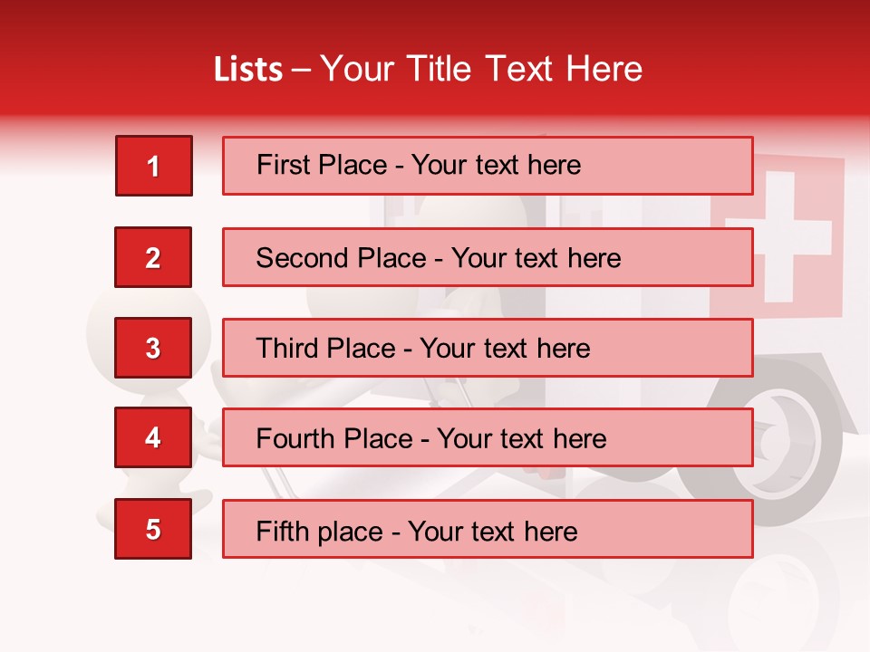 Shipping Post Storage PowerPoint Template