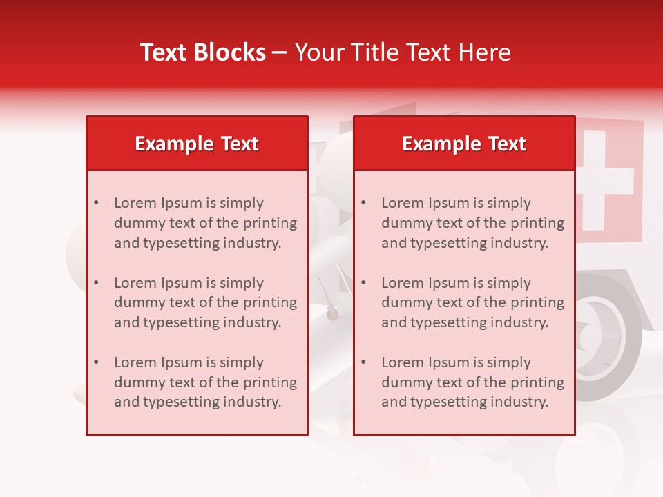 Shipping Post Storage PowerPoint Template