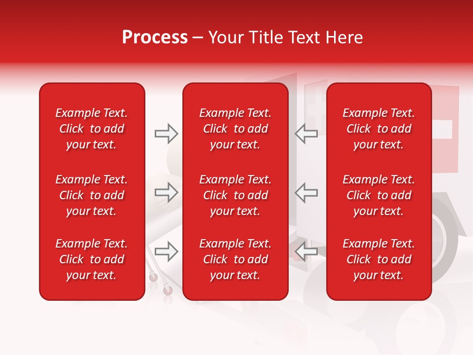 Shipping Post Storage PowerPoint Template