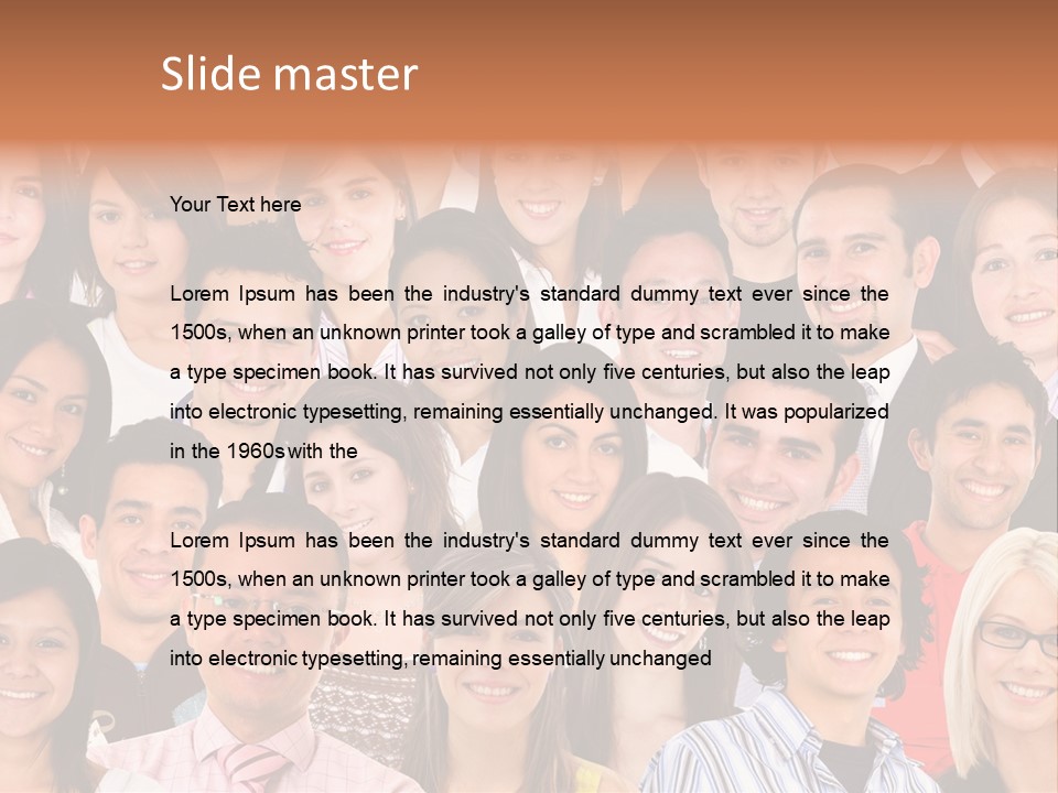 Females Women Girls PowerPoint Template