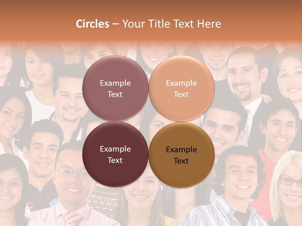 Females Women Girls PowerPoint Template