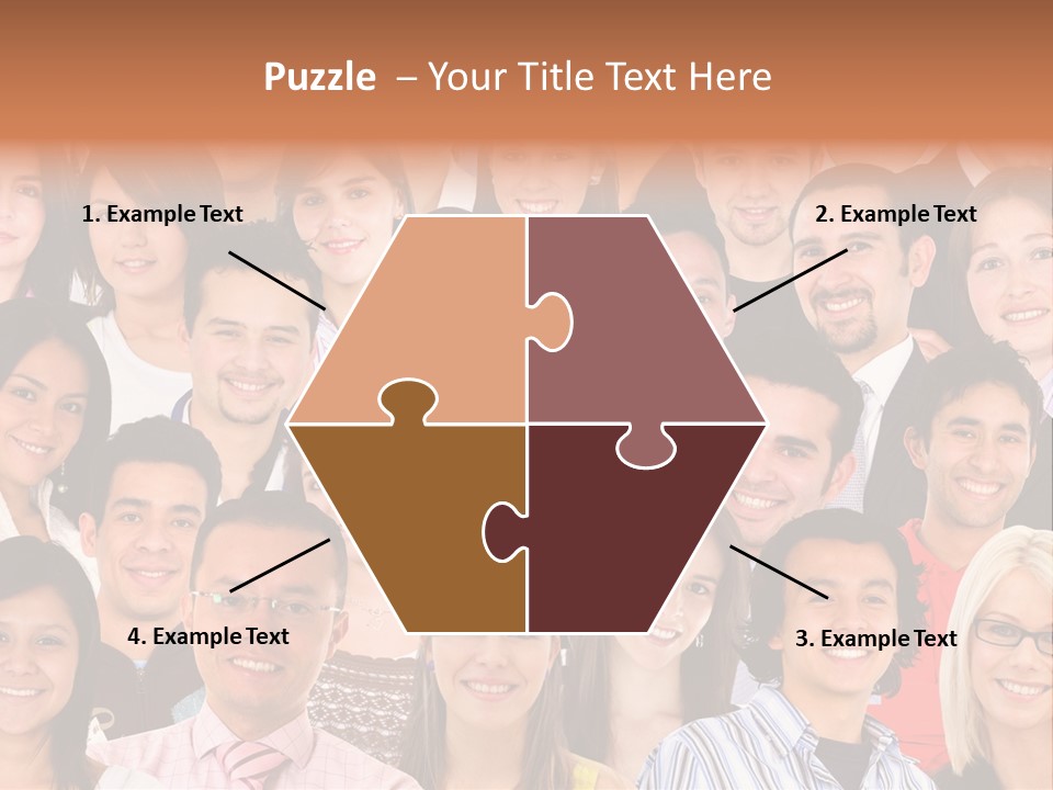 Females Women Girls PowerPoint Template