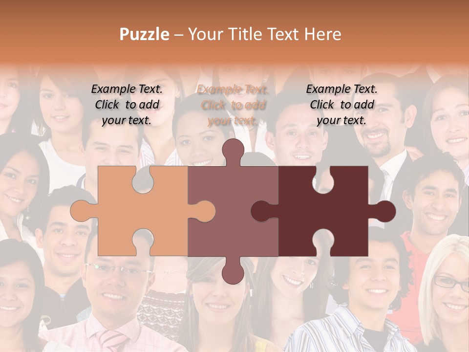 Females Women Girls PowerPoint Template