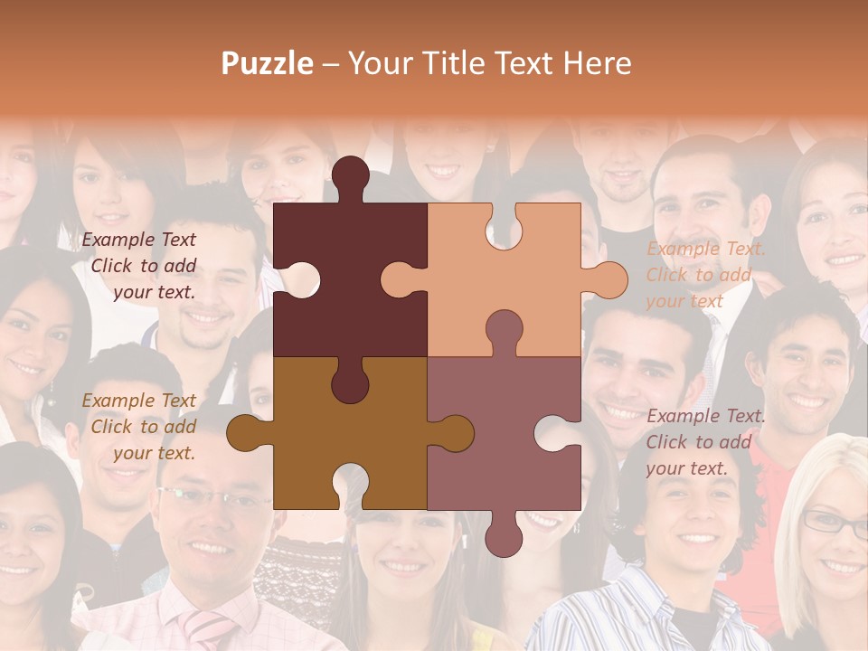 Females Women Girls PowerPoint Template