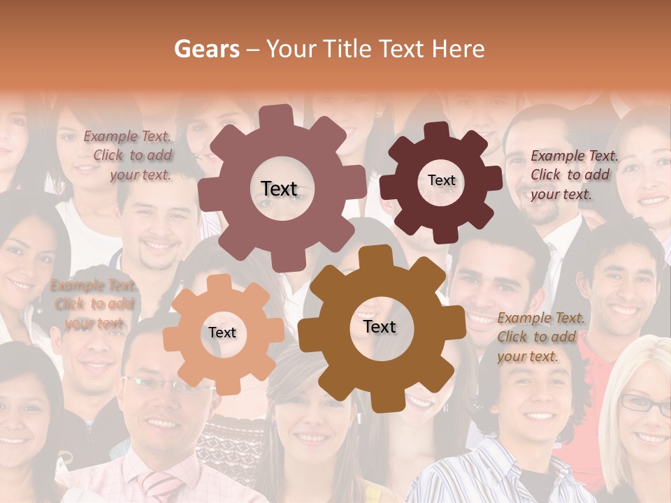 Females Women Girls PowerPoint Template