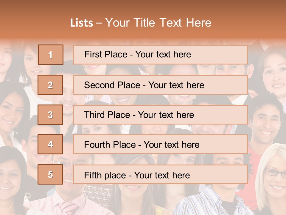 Females Women Girls PowerPoint Template