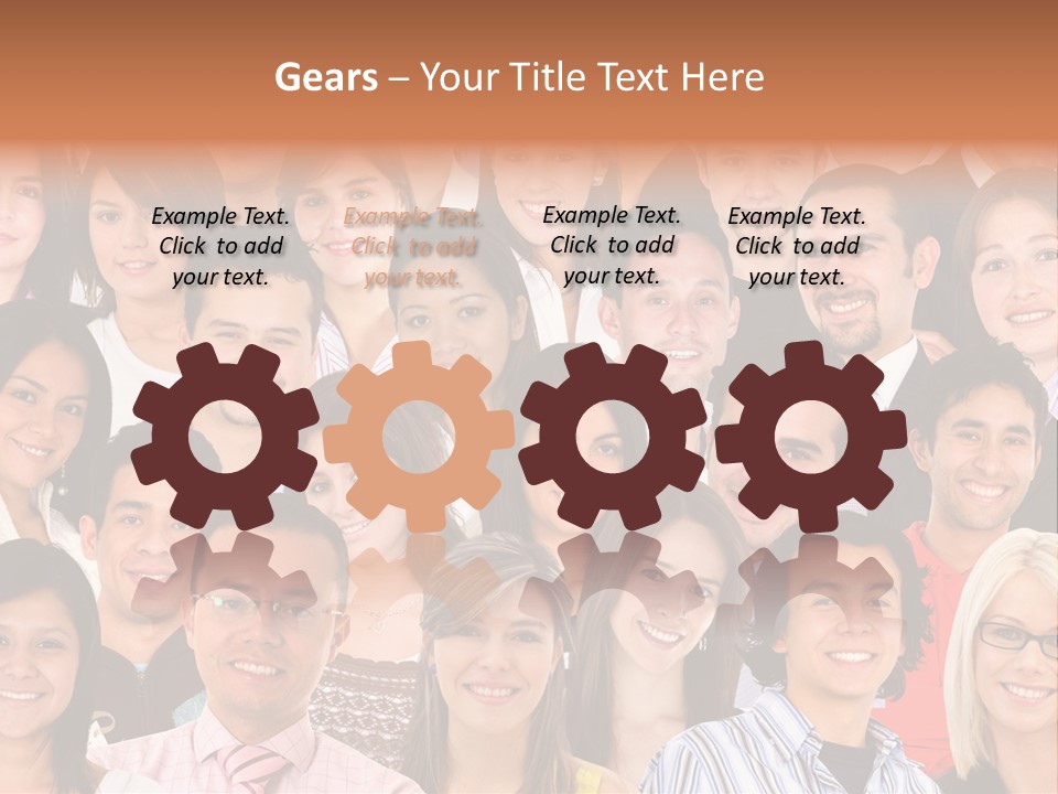 Females Women Girls PowerPoint Template