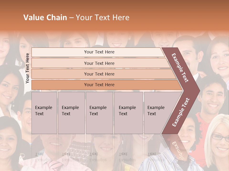 Females Women Girls PowerPoint Template