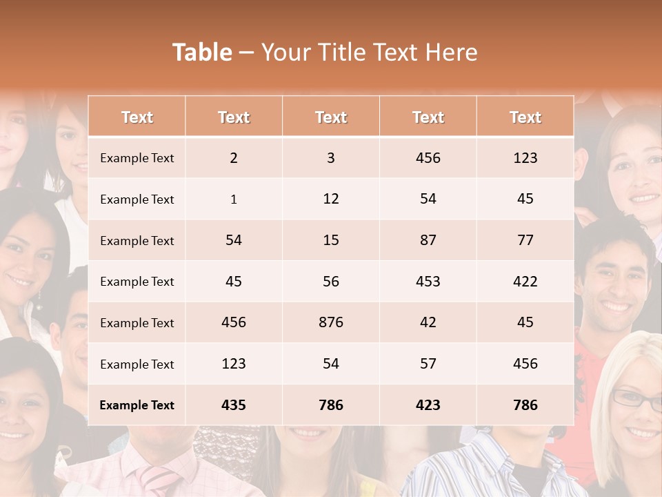 Females Women Girls PowerPoint Template