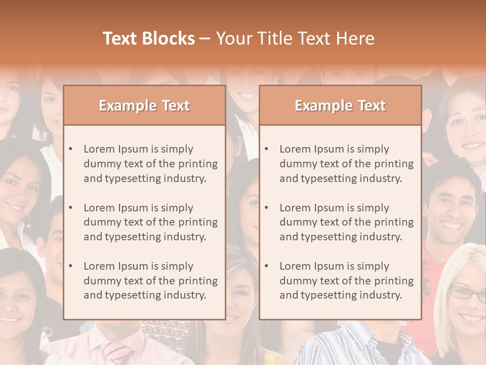 Females Women Girls PowerPoint Template