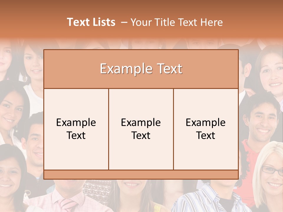 Females Women Girls PowerPoint Template