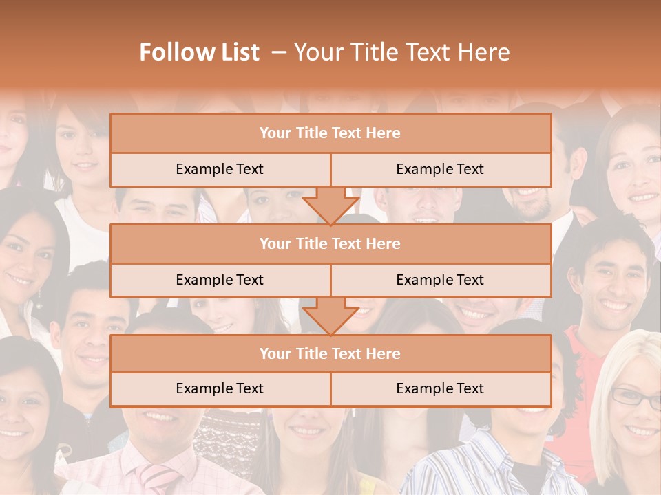 Females Women Girls PowerPoint Template