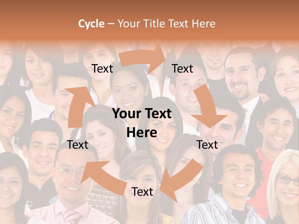 Females Women Girls PowerPoint Template