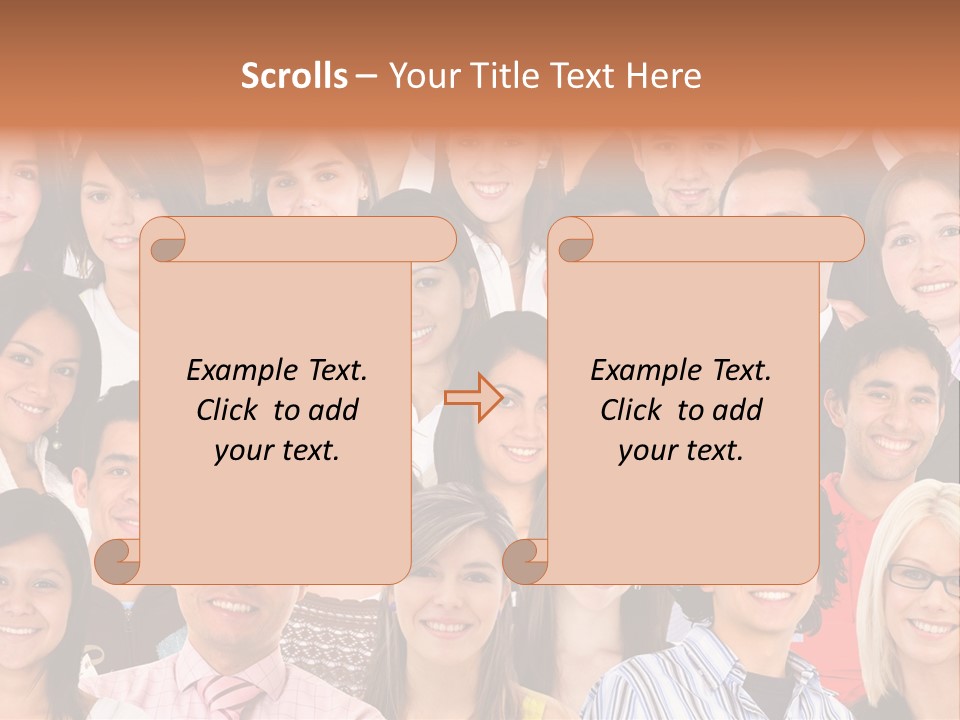 Females Women Girls PowerPoint Template