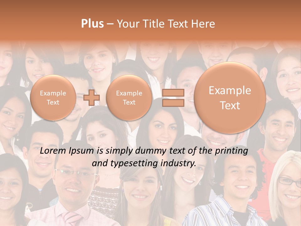 Females Women Girls PowerPoint Template