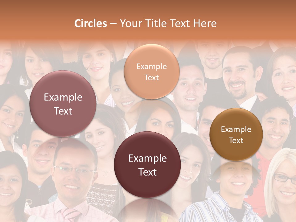 Females Women Girls PowerPoint Template