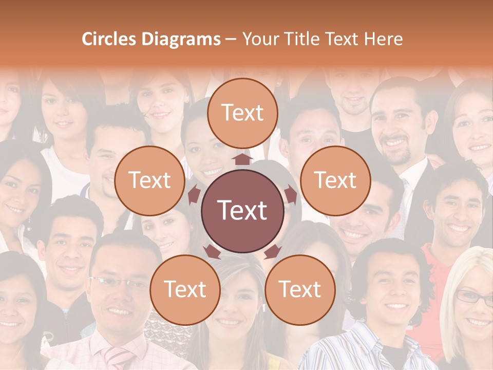 Females Women Girls PowerPoint Template