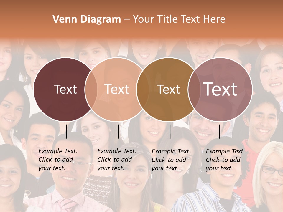 Females Women Girls PowerPoint Template