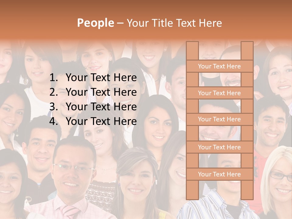 Females Women Girls PowerPoint Template