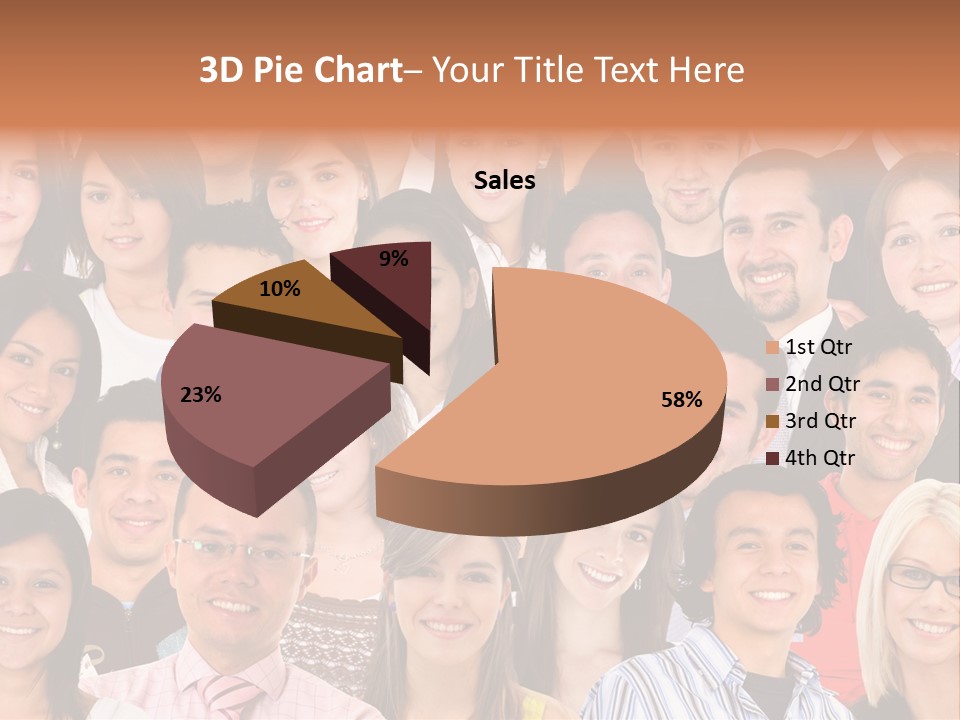 Females Women Girls PowerPoint Template