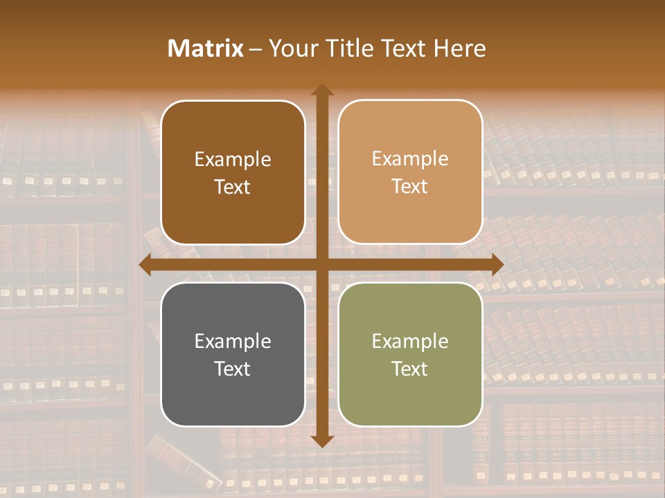 Wisdom Law Intelligence PowerPoint Template