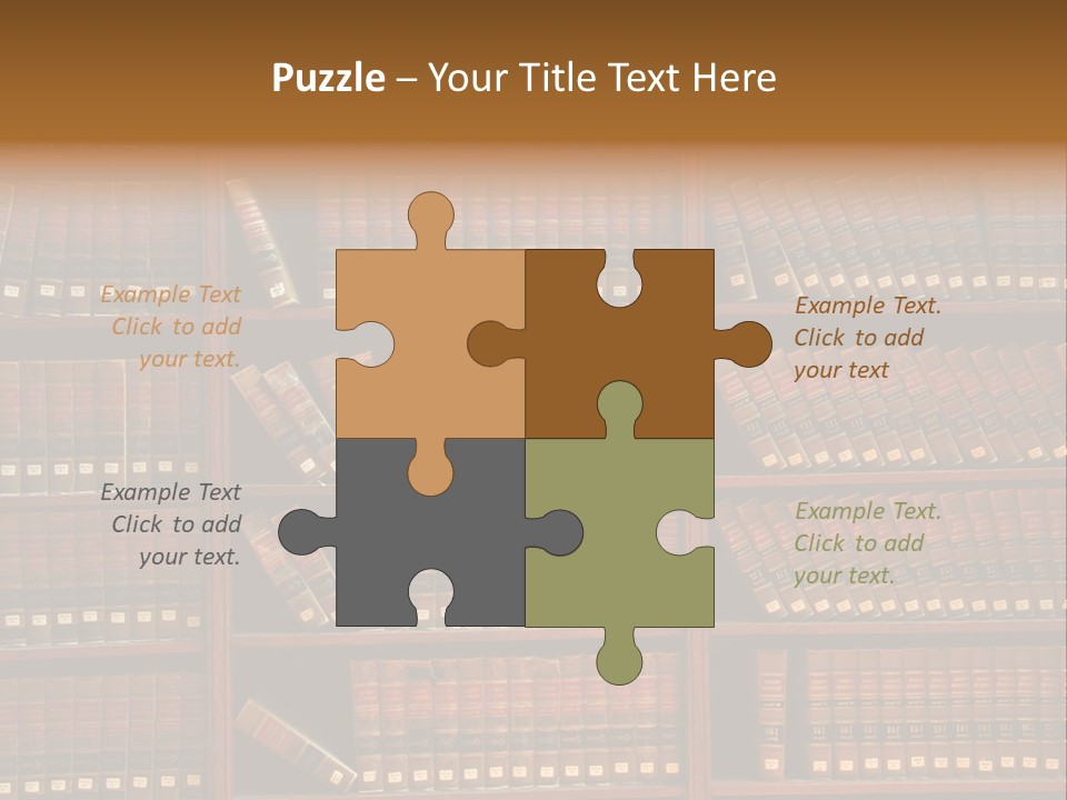 Wisdom Law Intelligence PowerPoint Template