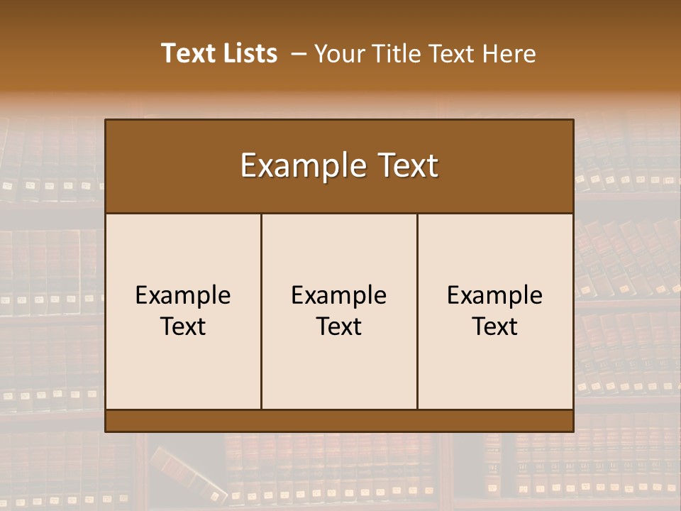 Wisdom Law Intelligence PowerPoint Template