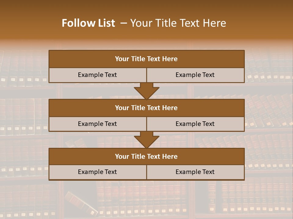 Wisdom Law Intelligence PowerPoint Template