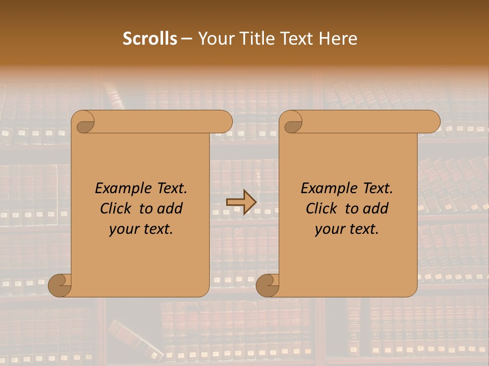 Wisdom Law Intelligence PowerPoint Template